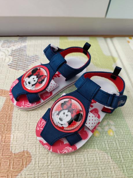 Nové letné disney sandálky, minnie, veľkosť 25, disney,25