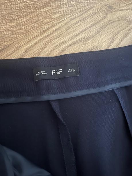 F&f elegantné nohavice xs, f&f,s
