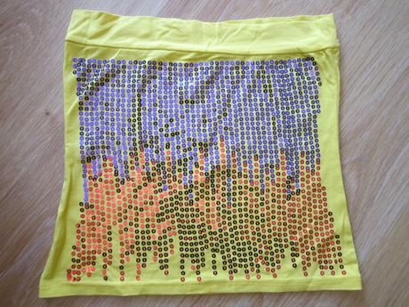 Flitrové tričko--s, s