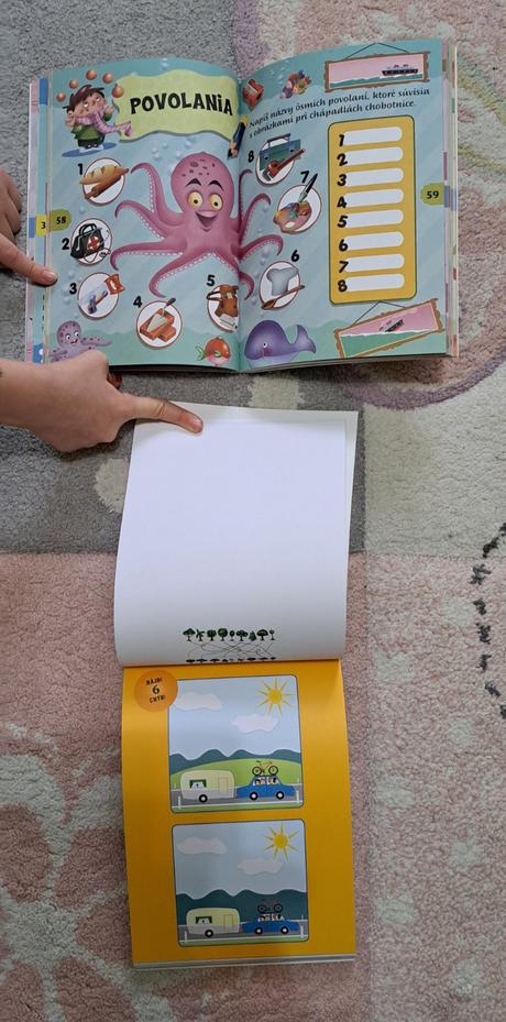 Knihy, pracovne zosity, 