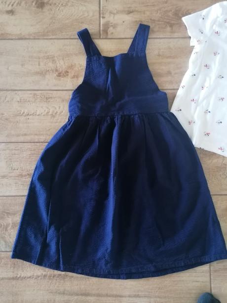 Šaty s tričkom, h&m,128