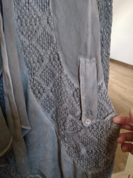 Kardigen s hodvábom, s