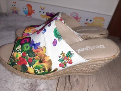 Šlapky na platforme desigual, desigual,39
