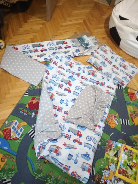 Posteľné obliečky,plachta a mantinel, šírka (cm): 130,dĺžka (cm): 80