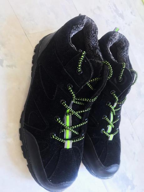 Teplé vysoké botasky s kožušinkou 43/44, 43