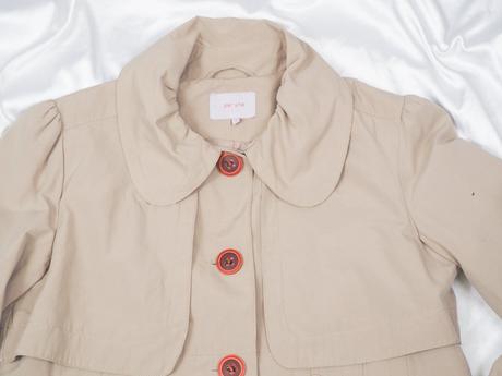 Kvalitný letný kabát per una, 40