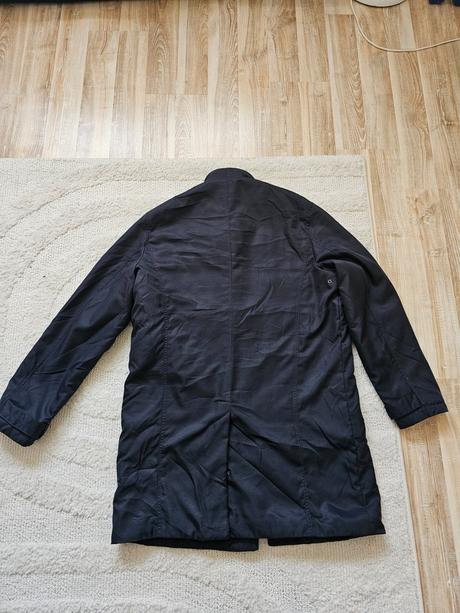 Pánska elegantná bunda parka predĺžená pod zadok, reserved,l