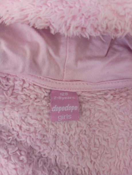 Huňatá mikina na zips, dopodopo,128