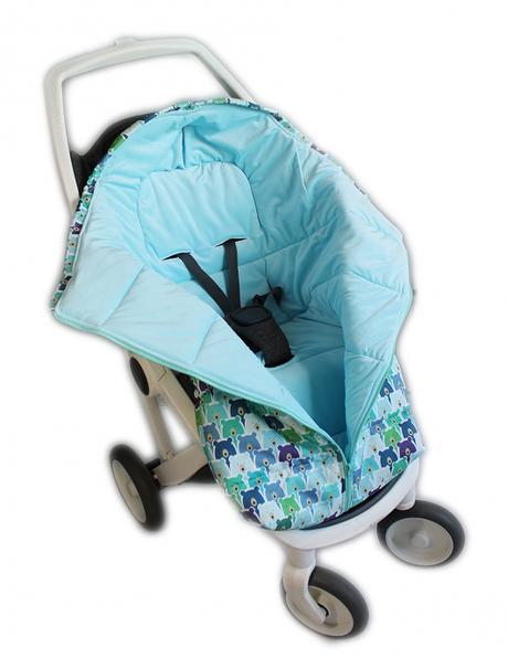 Detský fusak artic lux velvet, 95 x 45,