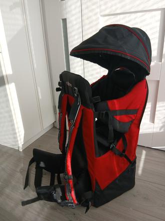 Turistický nosič krosna so strieškou, zopa