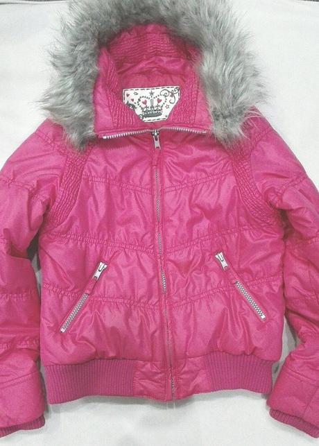 Krasna bunda - bomberka, marks & spencer,140