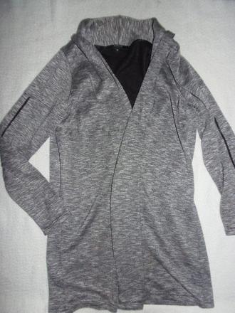 Cardigan dlhý so zipsami na rukávoch, reserved,m