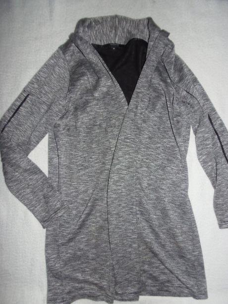 Cardigan dlhý so zipsami na rukávoch, reserved,m