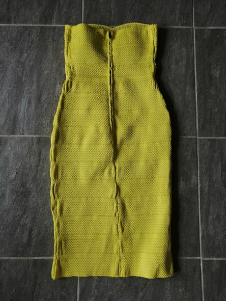 Žlté elastické šaty riverisland, v36, river island,36