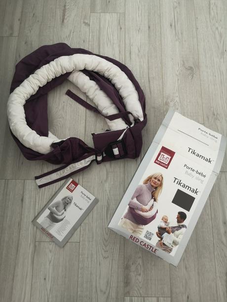 Detský nosič - baby vak, red castle