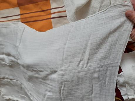 Bavlnene plienky,malinko pouzivane 10ks, 