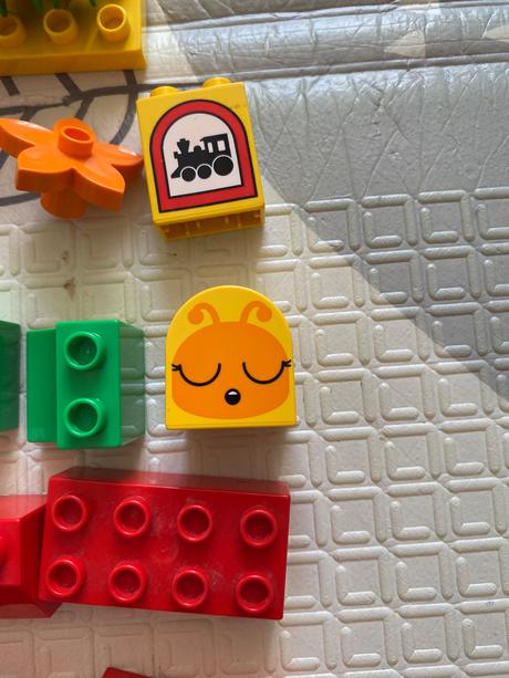 Lego duplo kocky a podložka, 