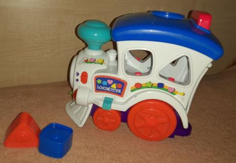 Vkladacka hudobný vlacik,