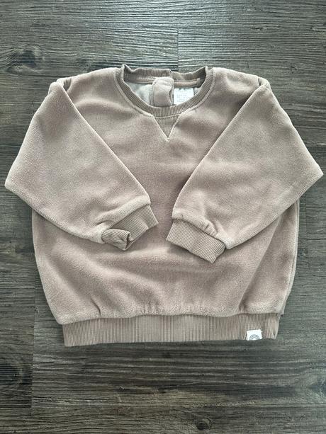 Velúrová mikina lindex, lindex,80