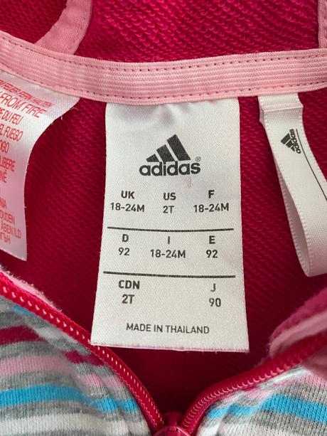 Adidas mikina 18-24 mes., adidas,92