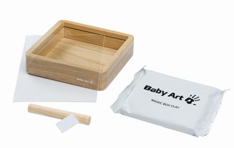 Baby art wooden collection magic box,