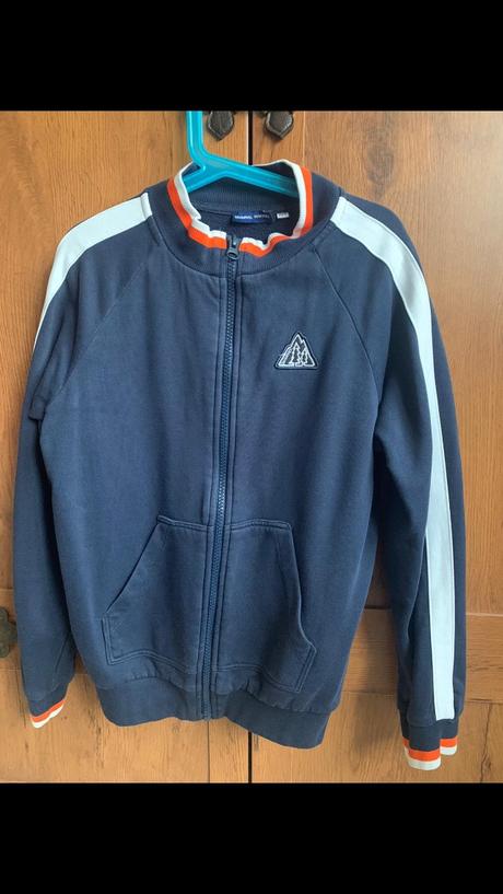 Chlapčenská mikina 10-11 rokov, original marines,146