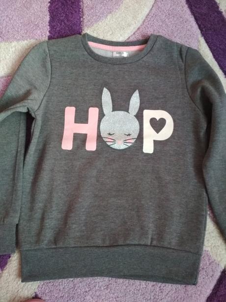 Mikina zo zajkom, pepco,128