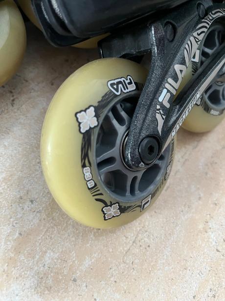 Dámske kolieskové korčule fila, fila,38