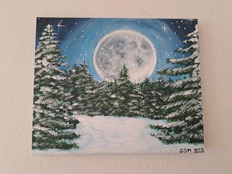 Zasnežená krajinka, 