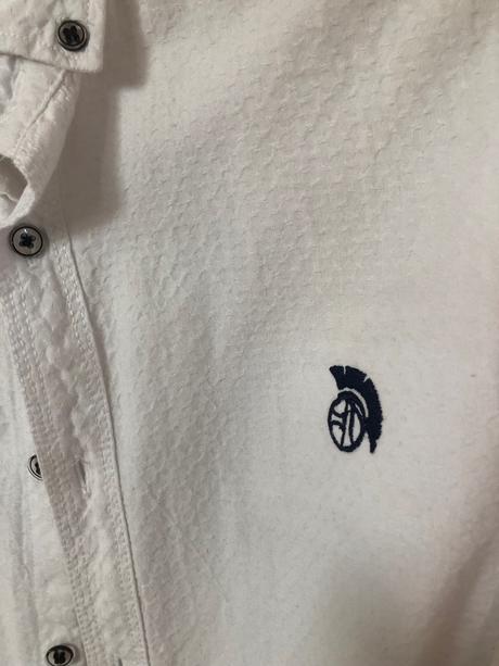 Pánska košeľa z egyoskej bavlny, 1 x oblečená, l