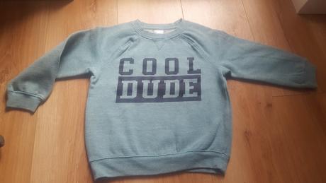 Zelená mikina s nápisom, pepco,110