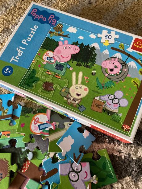 Trefl puzzle peppa pig lesná výprava, 