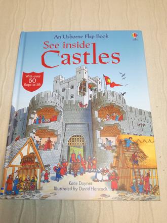 Usborne - see inside castles nau23,