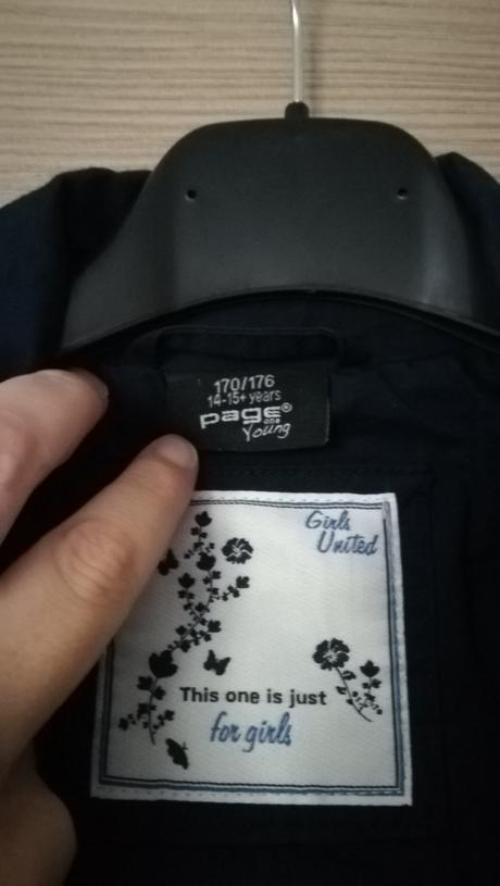 Kabát dievčenský, 170