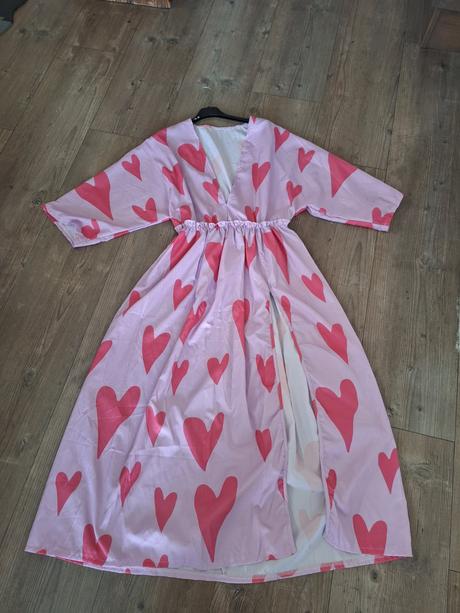 Letne maxi saty heart,