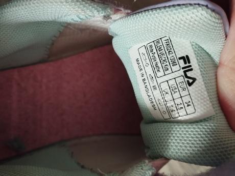Tenisky, fila,34