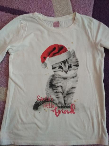 Tričko s mačičkou, takko,128