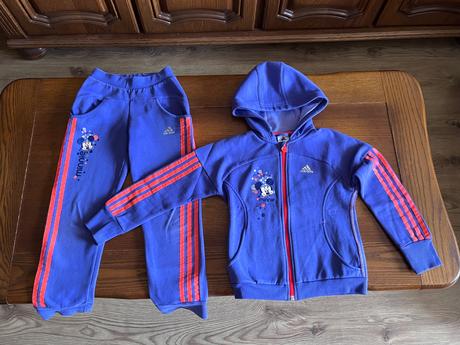 Teplejšia súprava adidas minnie disney 122/128, adidas,122