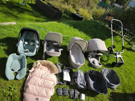 Kočík easywalker harvey 3 súrodenecký +autosedačka, easywalker,easywalker harvey3