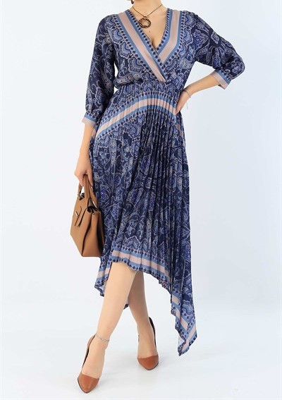 H&m, šaty s plisovanou sukňou, veľ.36, h&m,36
