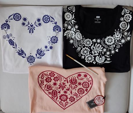 Maľované tričko, l / m / s / xl / xxl