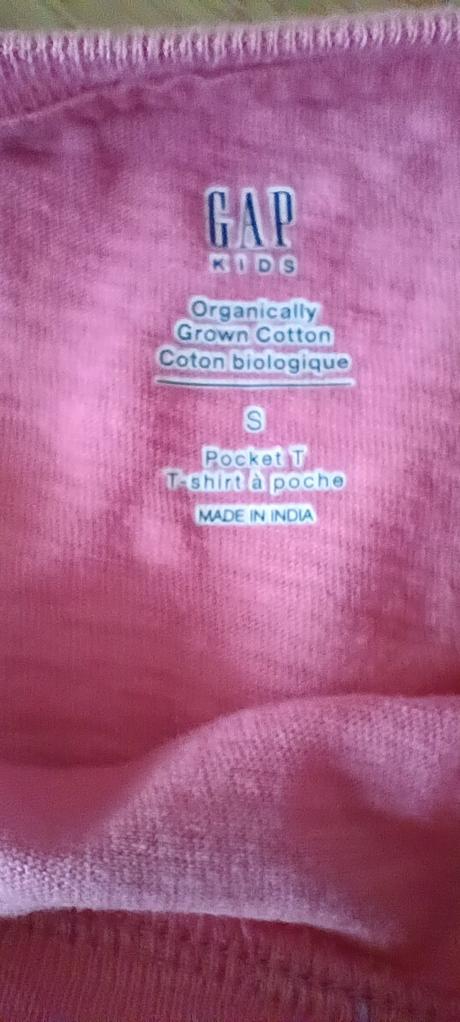 Dve tričká gap, gap,122