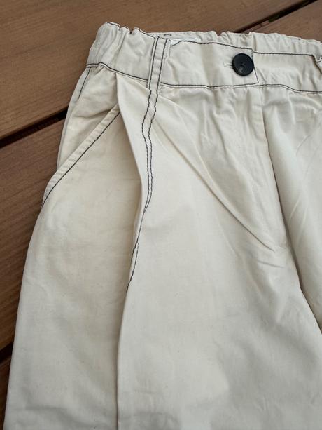 Štepované popelínové nohavice zara 152cm, zara,152