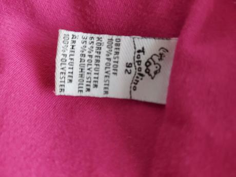 Prechodná vetrovka, topolino,92