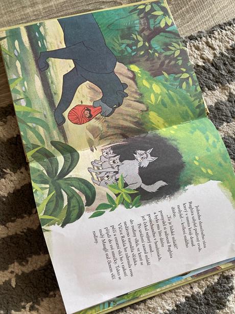 Kniha džunglí zlatá sbírka pohádek, 