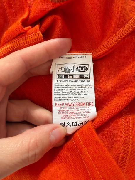 Termo tričko z merino vlny, animal,128