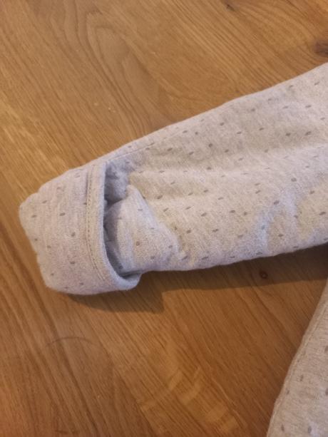 Zatepleny prechodny overal, h&m, 68, h&m,68