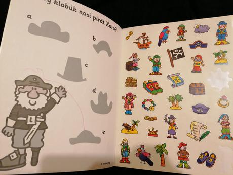 Piráti 333nálepiek + autá, 