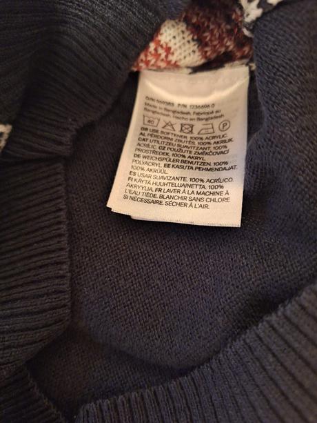 134 svetrik tenky, h&m,134