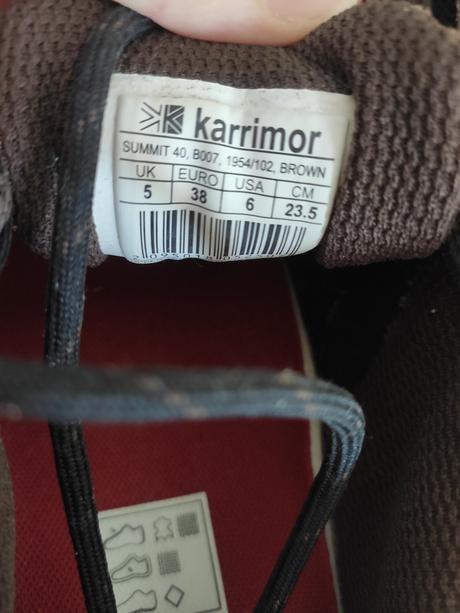 Trekové turistické topánky, karimor,38